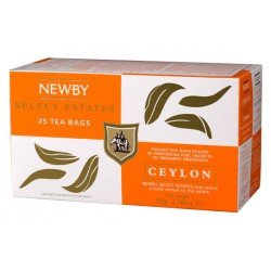 Чай черный Newby Ceylon / Цейлон Пакетики для чашек (25 шт.)