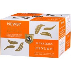 Чай черный Newby Ceylon / Цейлон Пакетики для чашек (50 шт.)
