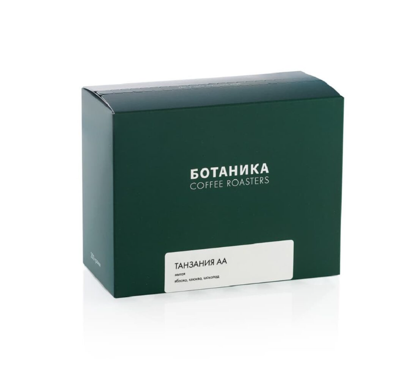 Кофе в зернах Ботаника Танзания АА (0,2 кг)