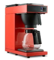 Кофеварка COFFF FLT 120 FILTER COFFEE MACHINE WITH GLASS JUG RED