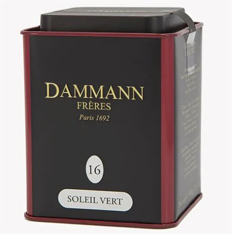 Чай зеленый ароматизированный Dammann Soleil Vert / Зеленое солнце Жестяная банка (100 гр.)