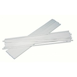 Палочки пластиковые для сахарной ваты, L=540мм, D=8мм (белые) 